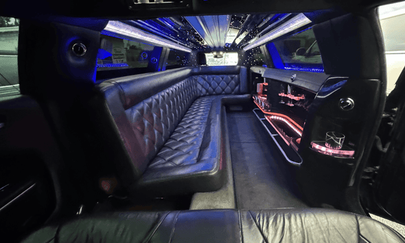 Chrysler 300 limousine interior
